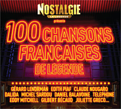 5CD 100 Chansons Francais De Legende