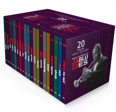Jazz si Blues Set 20 de volume - carte + CD audio