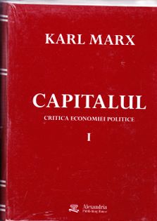 Coperta cărții 'Capitalul, critica economiei politice Vol.1 - Karl Marx'