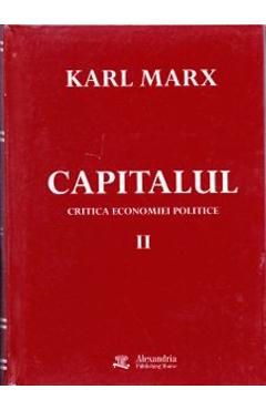 Coperta cărții 'Capitalul, critica economiei politice Vol.2 - Karl Marx'