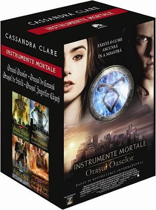 Caseta Instrumente mortale vol.1-4 - Cassandra Clare
