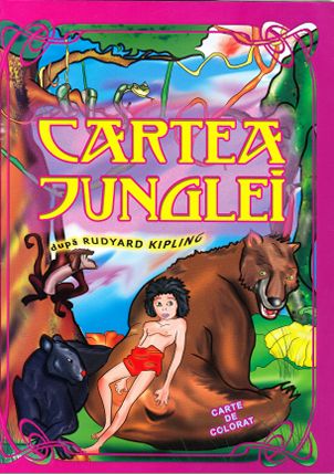 Cartea Junglei. Carte de colorat - Rudyard Kipling