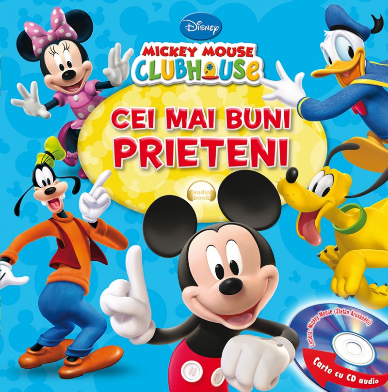 Disney Mickey Mouse - Cei mai buni prieteni + CD audio