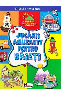 Coperta cărții 'Jucării amuzante pentru băieți'