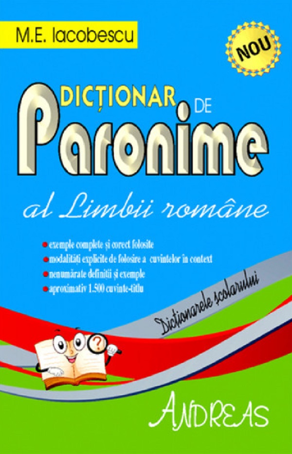 Dictionar de paronime al limbii romane - M.E. Iocobescu