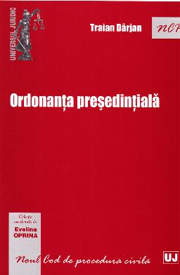 Ordonanta presedintiala - Traian Darjan