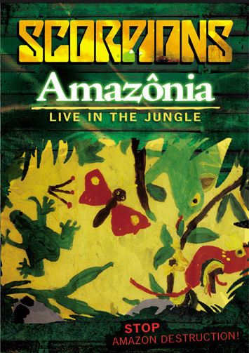 DVD Scorpions - Amazonia - Live In The Jungle