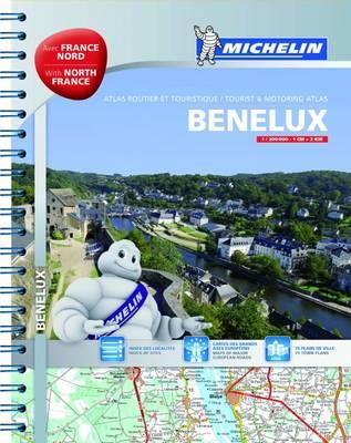 Benelux and North of France A4 Spiral Atlas