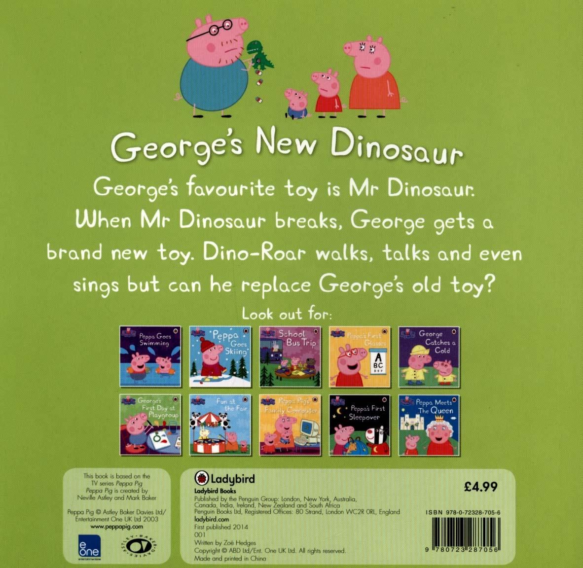 9780723287056　George's　Dinosaur　Peppa　Libris　Pig:　New