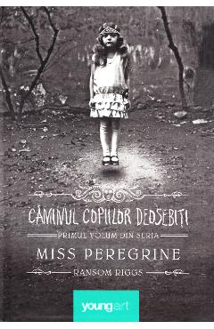 Coperta cărții 'Miss Peregrine - Ransom Riggs'