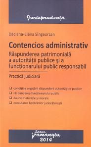 Contencios administrativ - Daciana-Elena Singeorzan