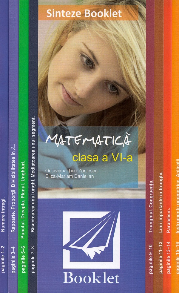 Sinteze matematica clasa 6 - Octaviana Ticu-Zorilescu, Eliza-Mariam Danielian