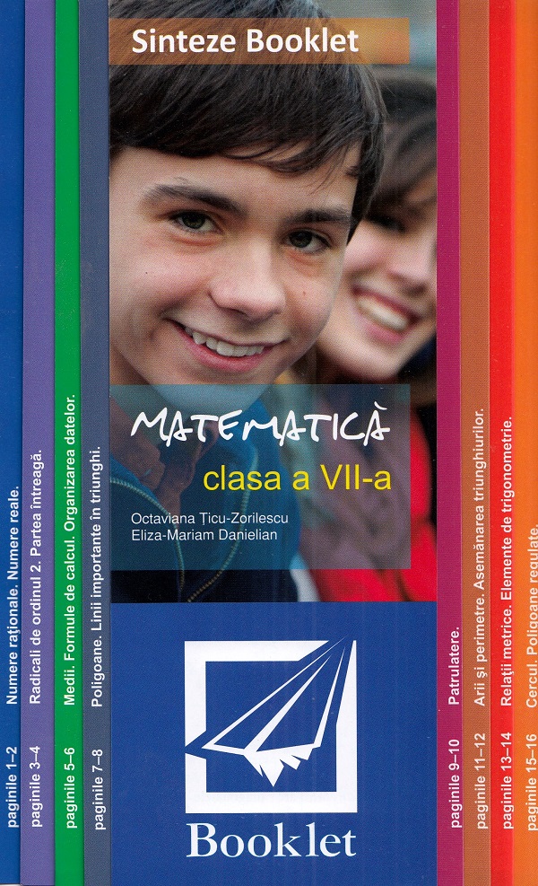 Sinteze. Matematica - Clasa 7 - Octaviana Ticu-Zorilescu, Eliza-Mariam Danielian