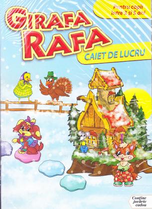 3-5 ani Girafa Rafa nr. 1 - Caiet de lucru