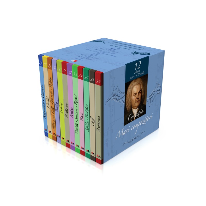 Pachet Mari compozitori vol 2 (albastru) - 12 volume