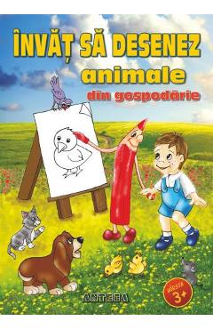 Poza produsului Invat sa desenez animale din gospodarie