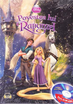 Disney - Povestea lui Rapunzel (Carte+CD) (Format Mare) Lectura: Alina Chinie