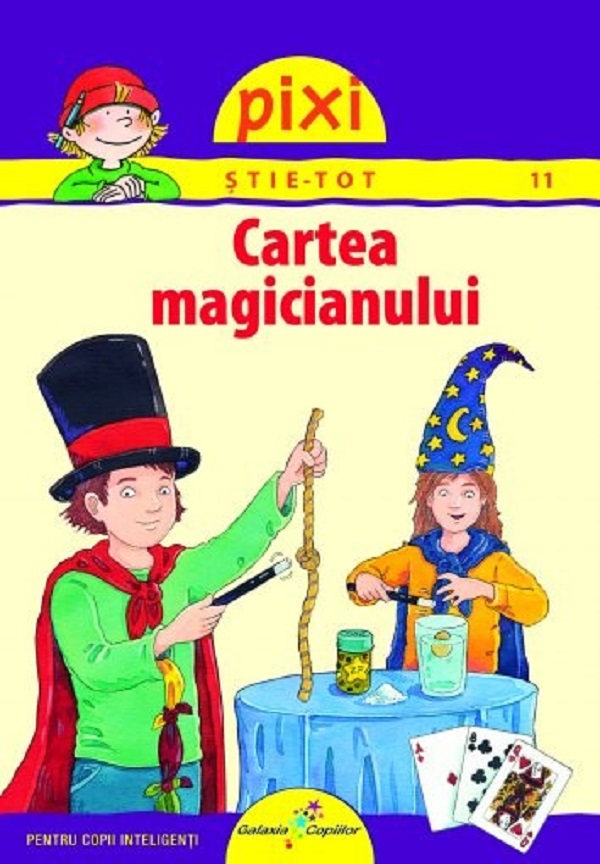 Pixi stie-tot: Cartea magicianului - Lucia Fisher