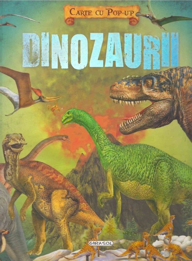 Carte cu pop-up - Dinozaurii