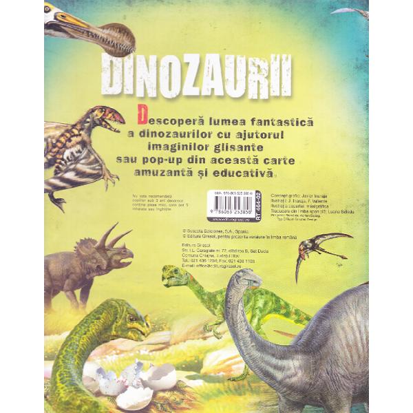 Carte cu pop-up - Dinozaurii