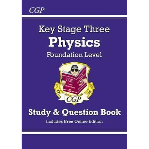 KS3 Physics Study & Question Book (with Online Edition) - Fo