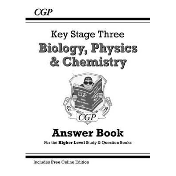 KS3 Science Answers for Study & Question Books (Biology/Chem