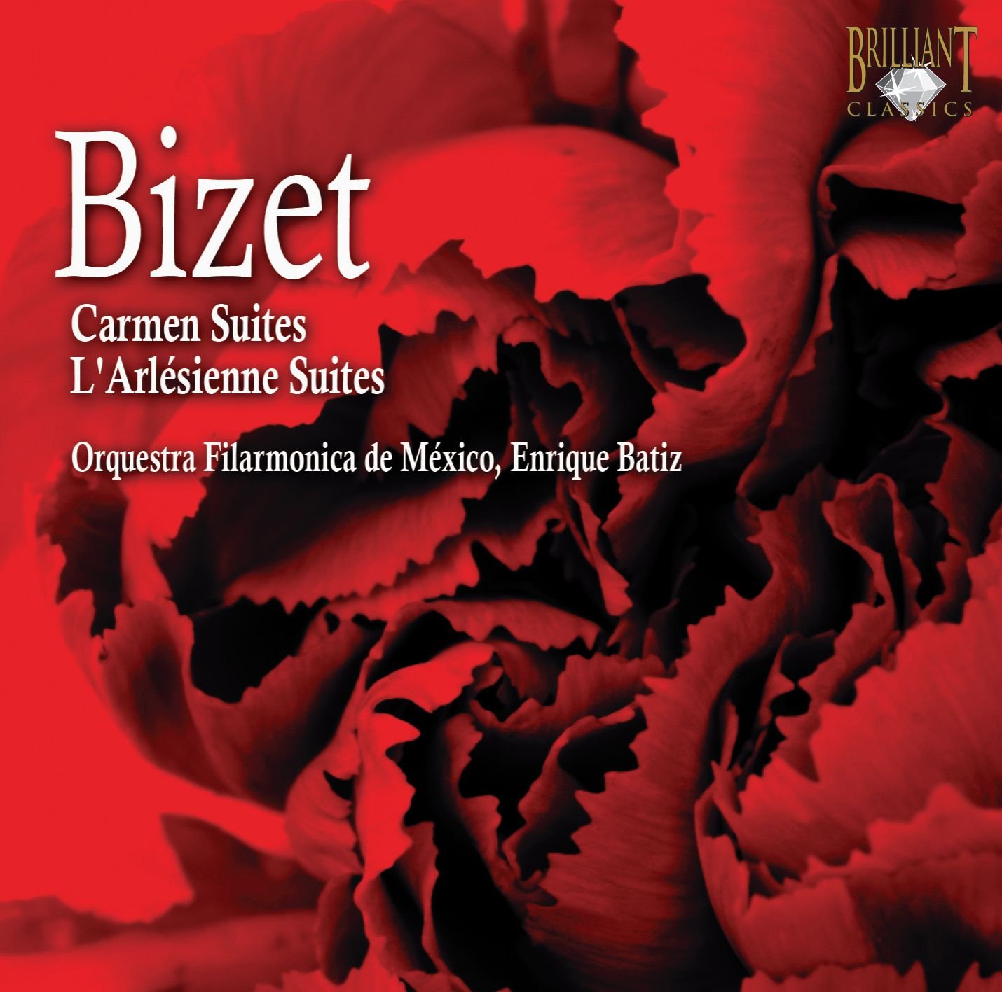 CD Bizet - Carmen suites, Larlesienne suites - Orquestra Filarmonica de Mexico - Enrique Batiz