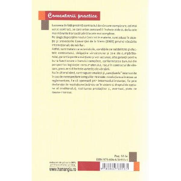 Contractul de vanzare in noul Cod civil - Monna-Lisa Belu Magdo