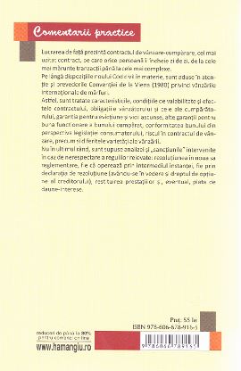 Contractul de vanzare in noul Cod civil - Monna-Lisa Belu Magdo