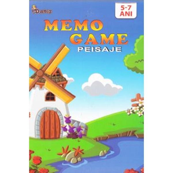 Memo Game - Peisaje (5-7 ani)