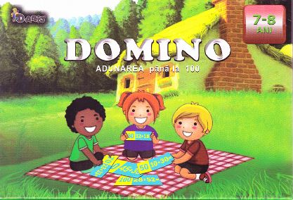 Domino - Adunarea pana la 100 (7-8 ani)