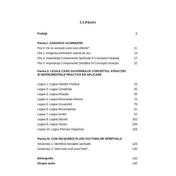 Conceptul Atractiei Universale - Gabriel Radu