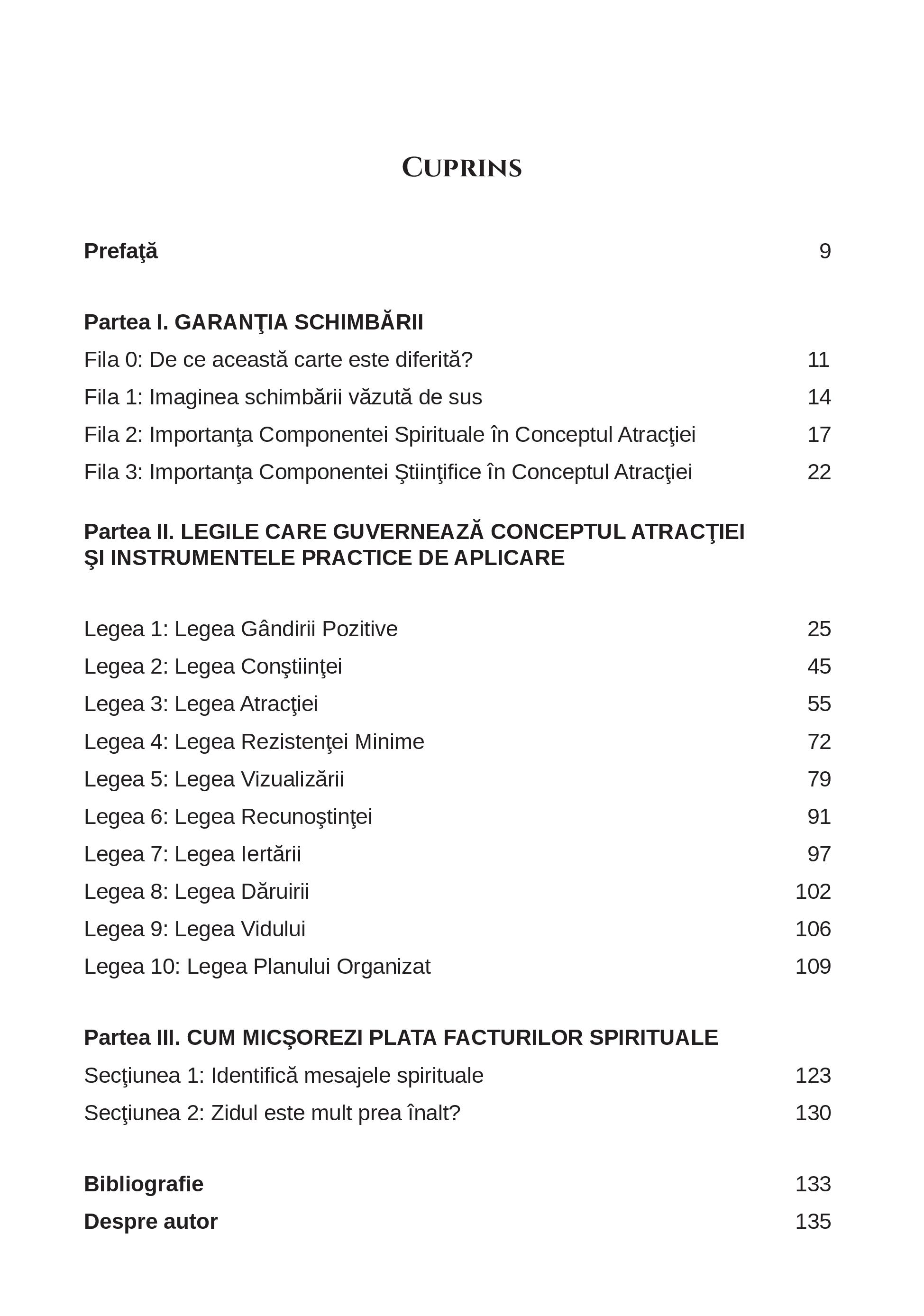 Conceptul Atractiei Universale - Gabriel Radu