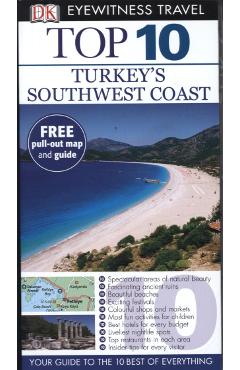 Coperta cărții 'Turkey Sw Coast Top 10 Travel Guide'