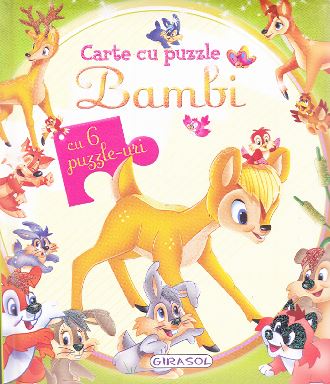 Bambi - Carte cu 6 puzzle-uri