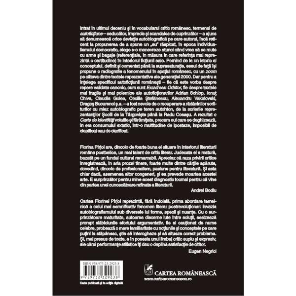 Carte de identitati - Florina Pirjol