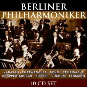 10CD Berliner Philharmoniker: Karajan, Furtwangler, Bohm, Celibidache
