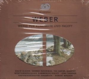 CD Weber - Werke Fur Klarinette Und Fagott