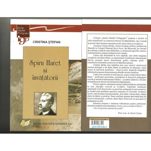 Spiru Haret si invatatorii - Cristina Stefan