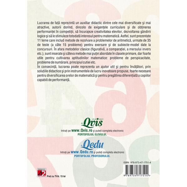 Probleme De Matematica Cls 3-4 Ed.2013. Metode De Rezolvare, Teste Si Subiecte De Concurs - A. Zanoschi