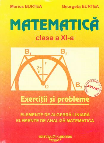  Matematica clasa 11 exercitii si probleme - Marius Burtea, Georgeta Burtea
