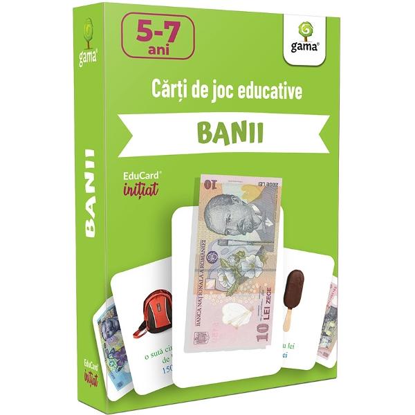 Banii: Carti de joc educative