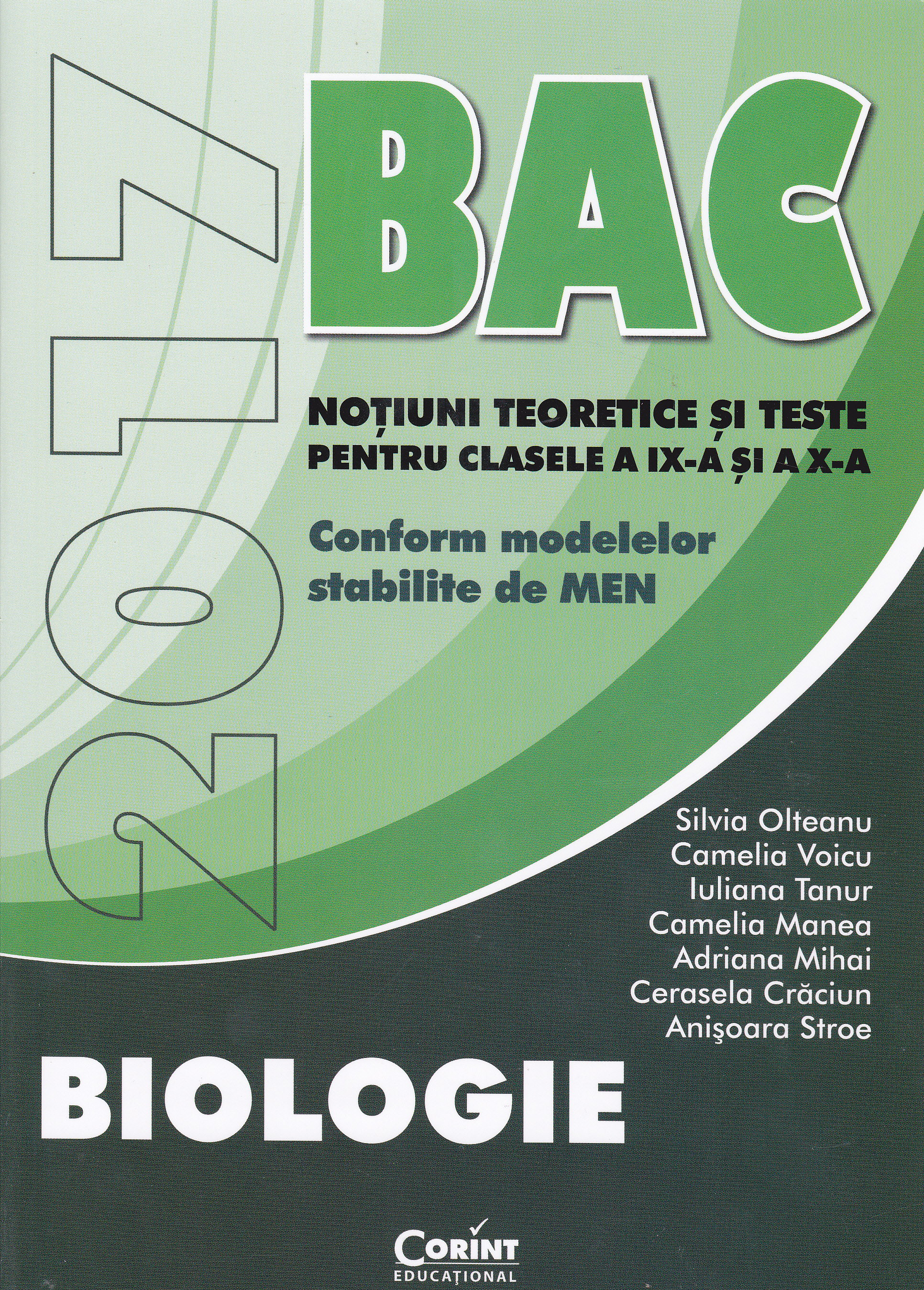 Bac 2017 Biologie cls 9 si 10 - Silvia Olteanu, Camelia Voicu