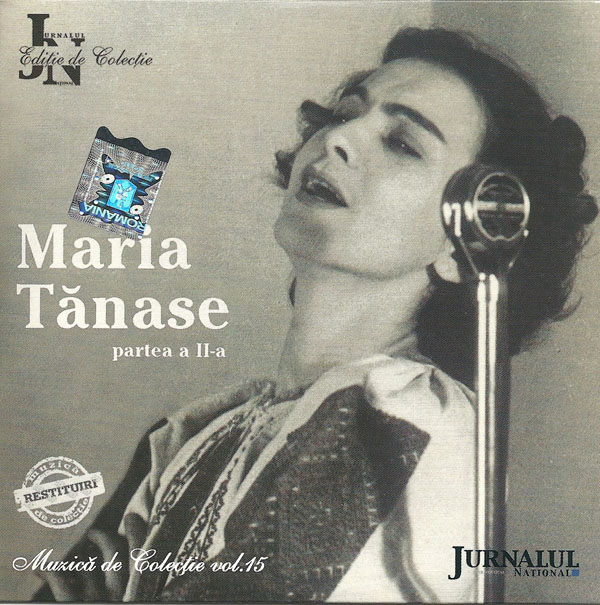 CD Maria Tanase - Partea A II-A - Muzica De Colectie Vol.15