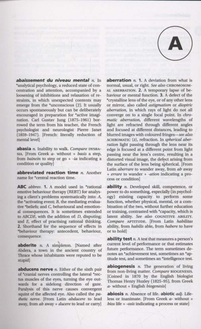 Dictionary of Psychology