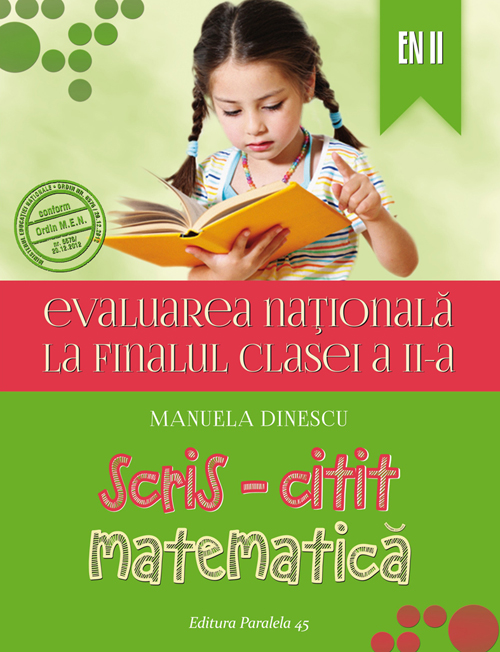 Evaluare Nationala Cls 2 Ed.2015 Scris-Citit. Matematica - Manuela Dinescu