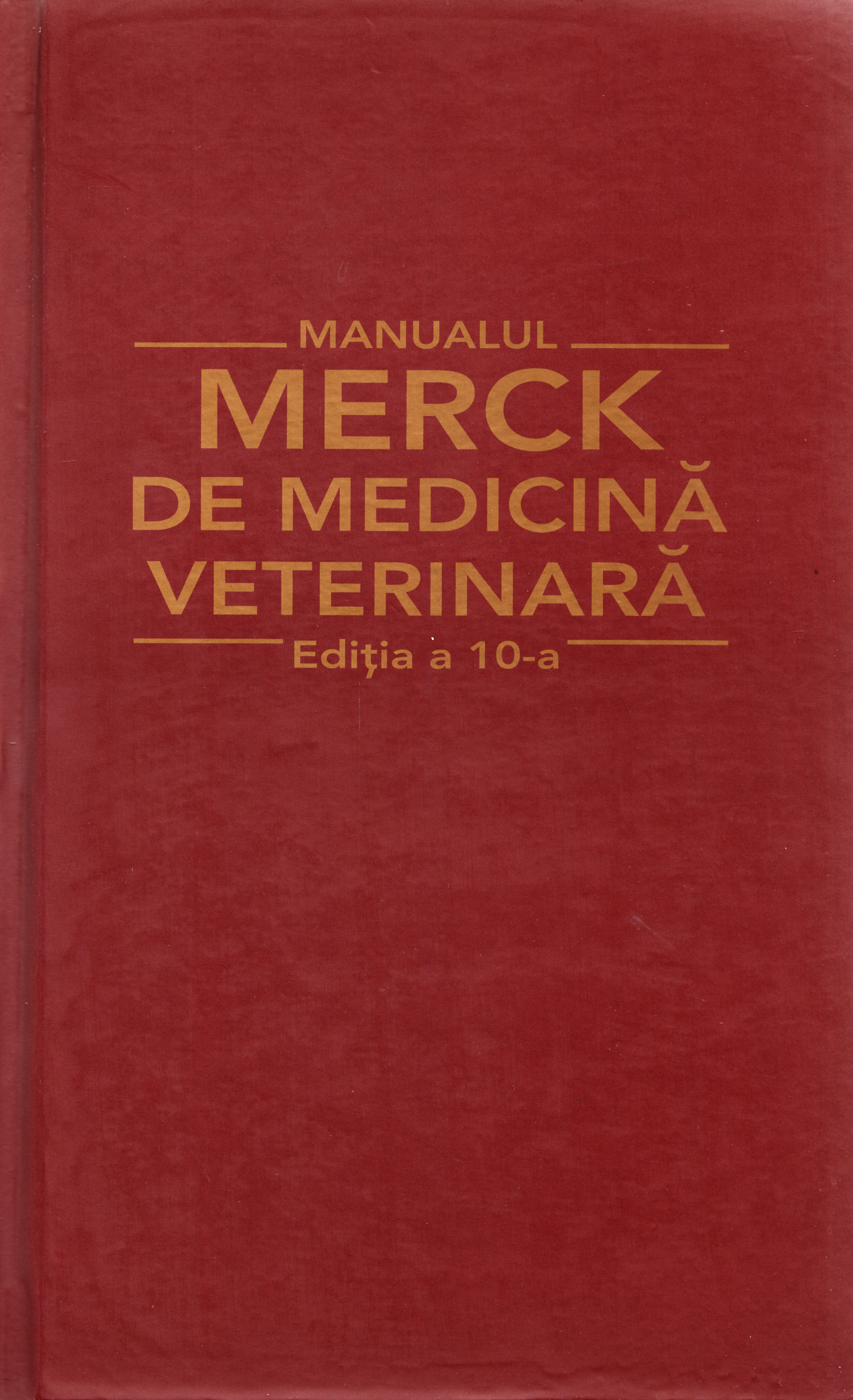 Manualul Merck de medicina veterinara Ed.10