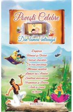 Coperta cărții 'Povești celebre din lumea întreagă'