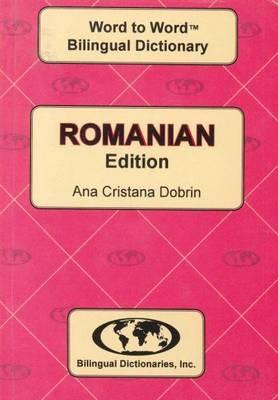 English-Romanian & Romanian-English Word-to-word Dictionary