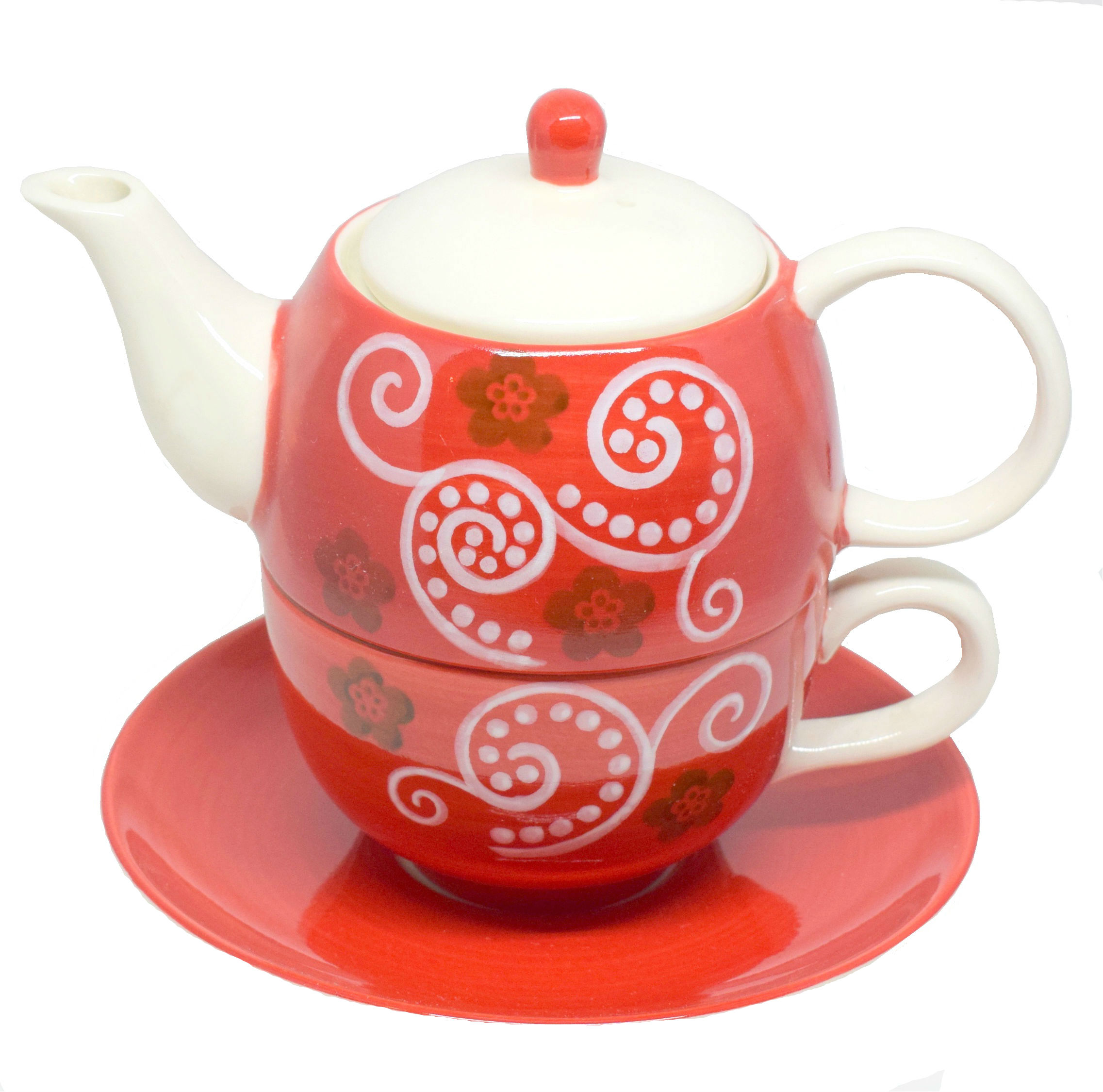 Set Tea for One Marlene - Ceainic + cana + capac - Tea Garden